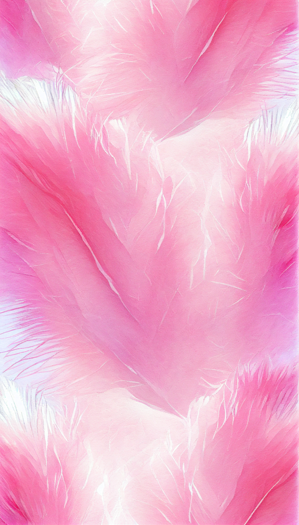 Feathers Pink Watercolor Background Wallpaper
